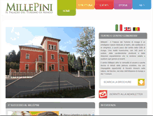 Tablet Screenshot of millepiniasiago.it